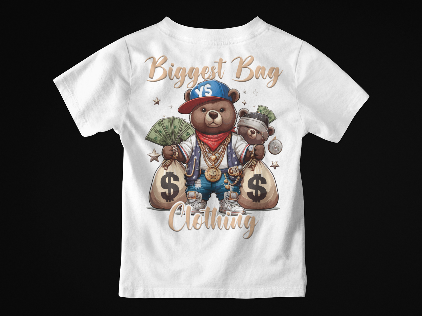 YOUTH BIGGEST BAG "MONEY OVA HONEY" T-SHIRT DESIGNZ