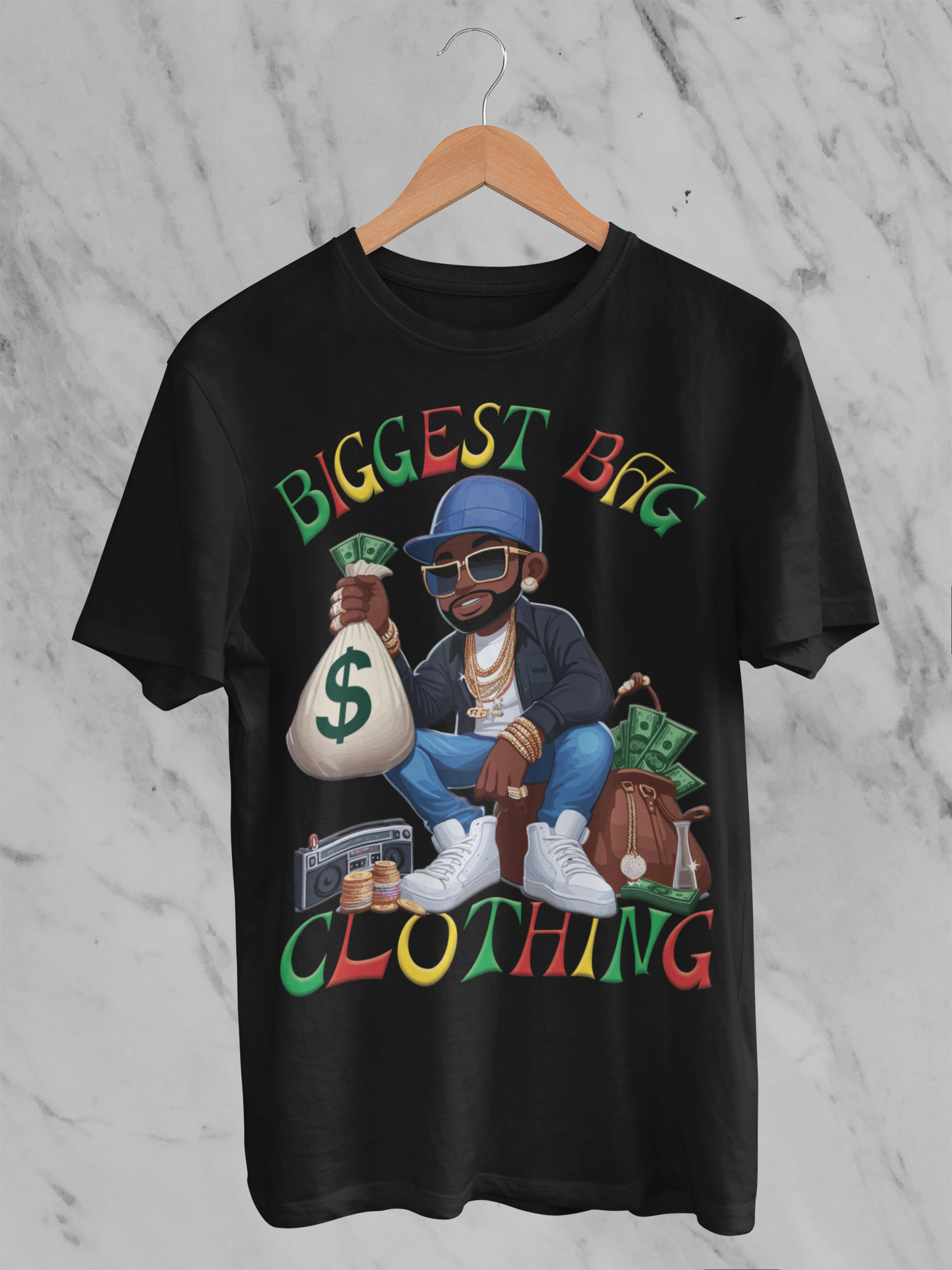 BIGGEST BAG His & Hers "JUNETEENTH" edition T-Shirt