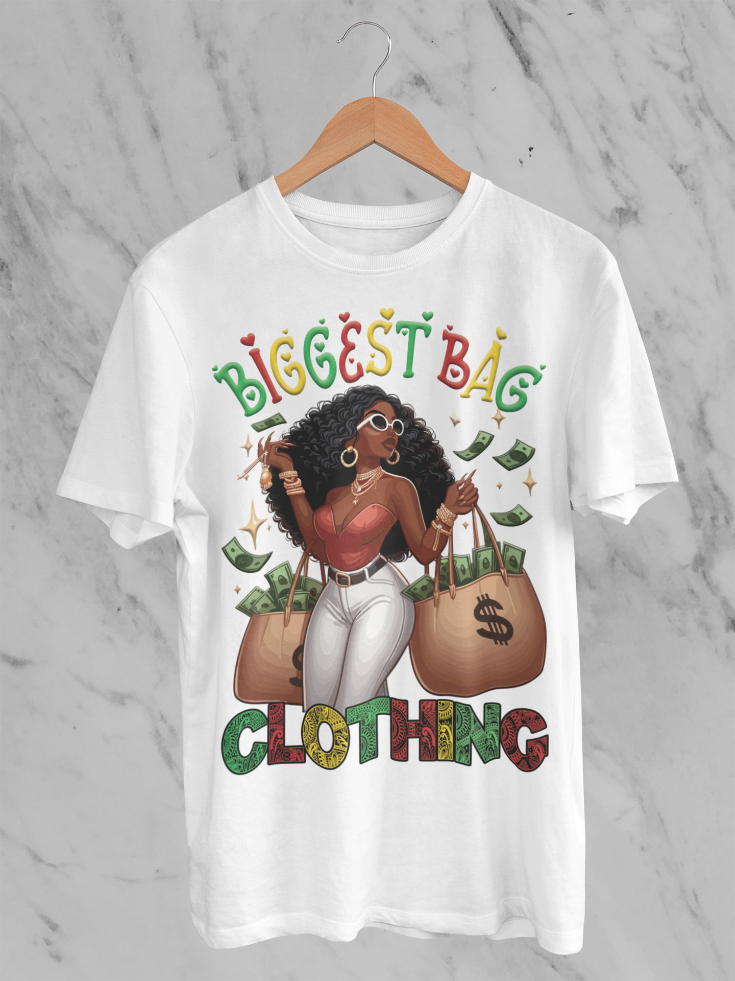 BIGGEST BAG His & Hers "JUNETEENTH" edition T-Shirt