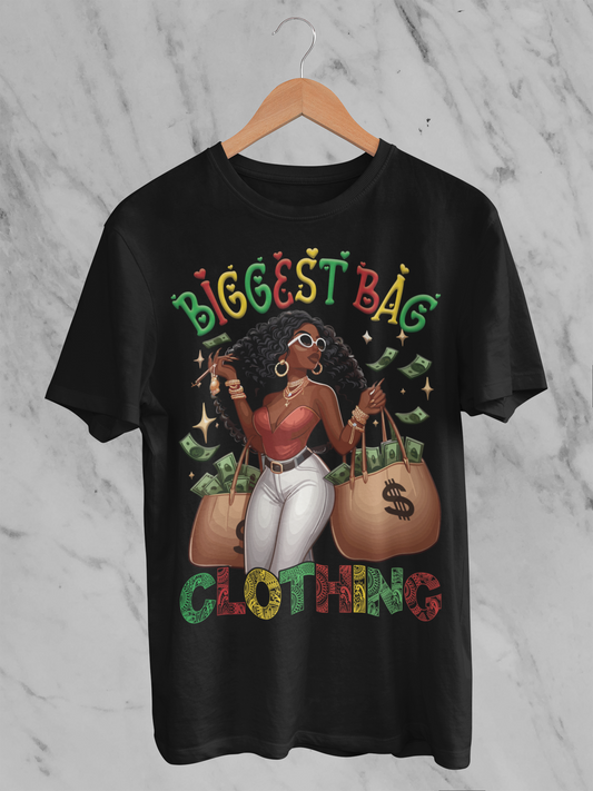 BIGGEST BAG His & Hers "JUNETEENTH" edition T-Shirt