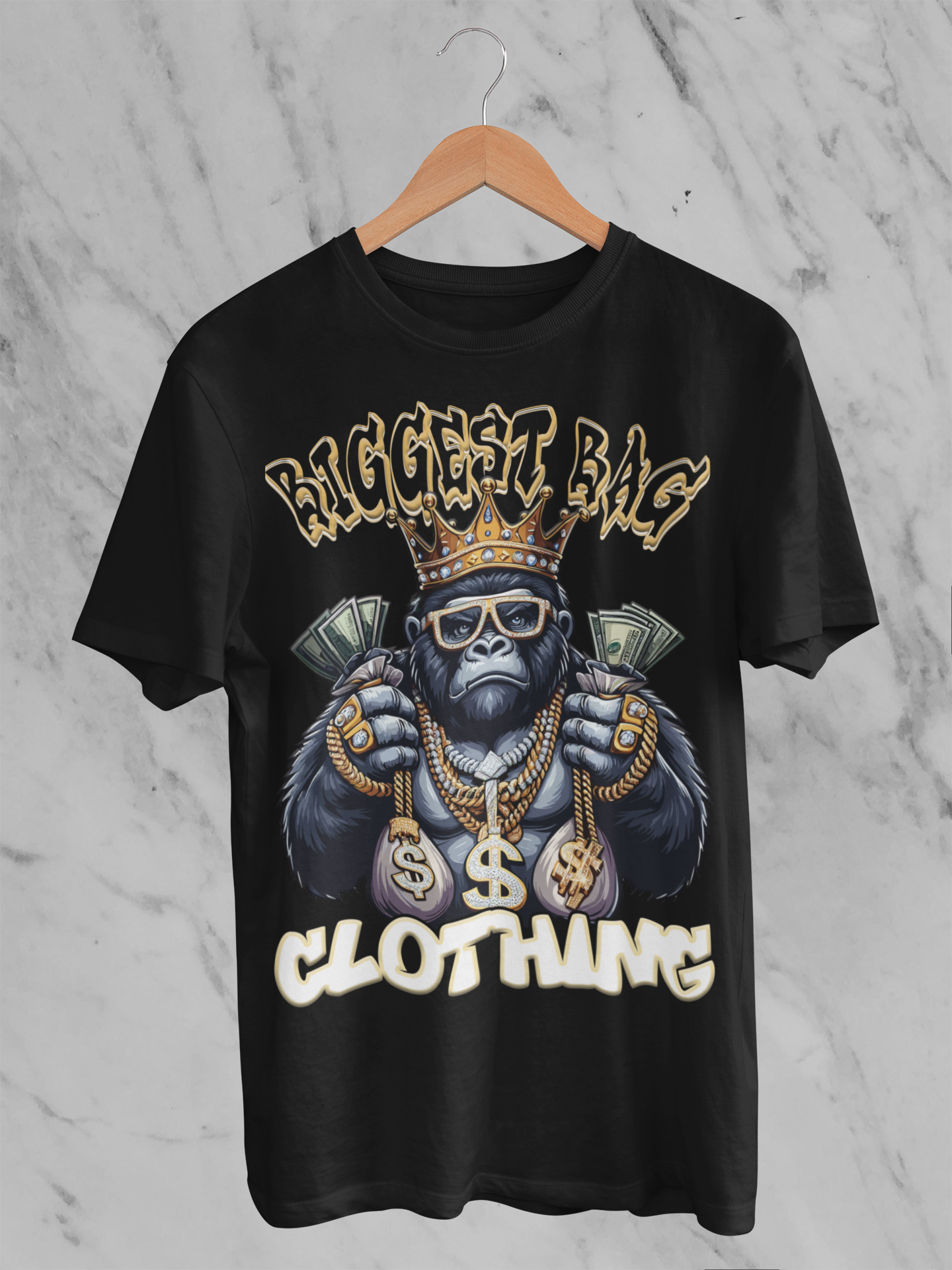 BIGGEST BAG "MONEY GOING BANANAS" T-SHIRT DESIGNS