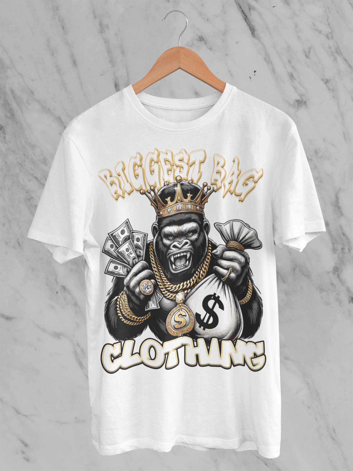 BIGGEST BAG "MONEY GOING BANANAS" T-SHIRT DESIGNS