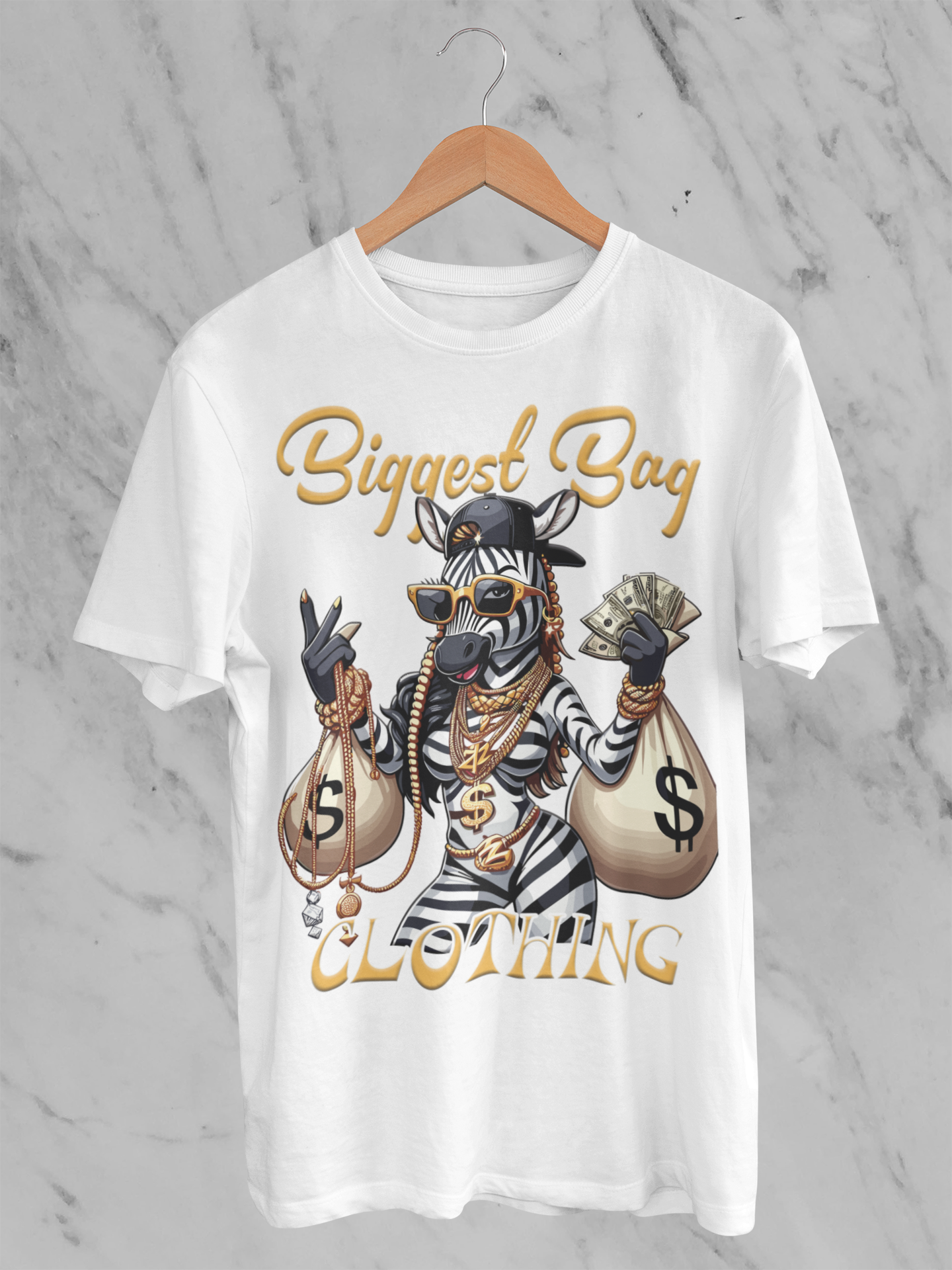 BIGGEST BAG "MONEY AND STRIPES" T-SHIRT DESIGNS